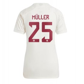 Bayern Munich Thomas Muller #25 Tredje Kläder Dam 2023-24 Kortärmad